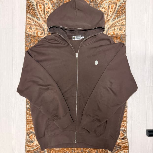 [삿포로 구매] Bape 후드집업 XL