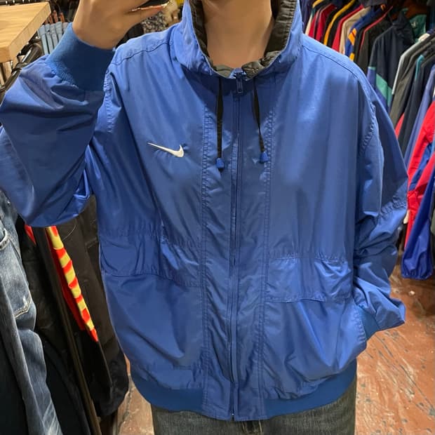 [HI] 나이키 바람막이 블루