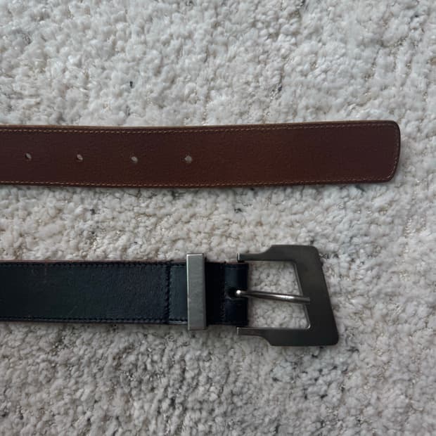 생로랑 가죽벨트 31-32