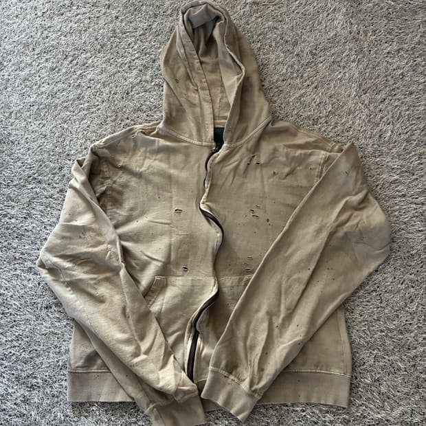 언더마이카 빈티지 워싱 후드집업 1