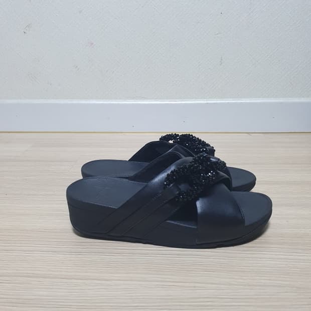 핏플랍 루루 슬라이드 블랙 230