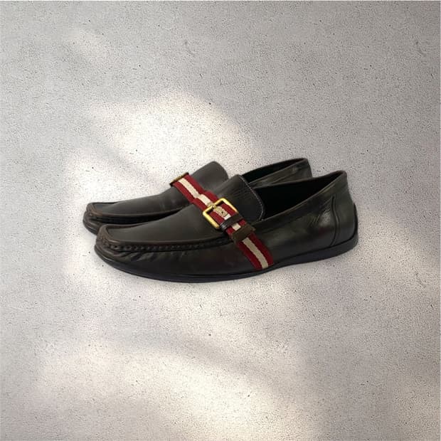[260] Bally 발리 남성 로퍼 브라운 레더 (No.551)