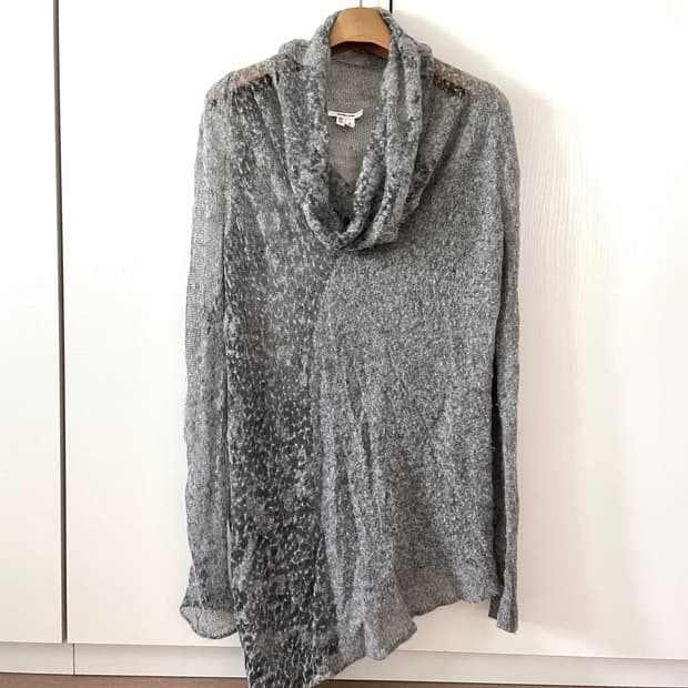helmutlang alpaca wool knit