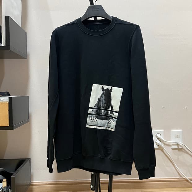 [S] 릭오웬스 다크쉐도우 15FW 스핑크스 맨투맨