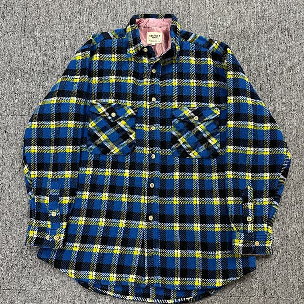 빈티지 플란넬 셔츠 
