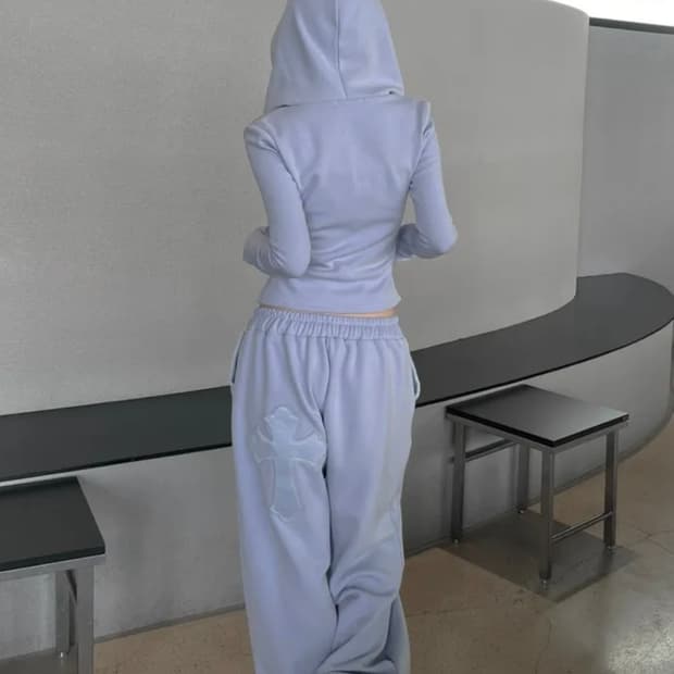 디에이타운 웜 밍크 트레이닝셋업