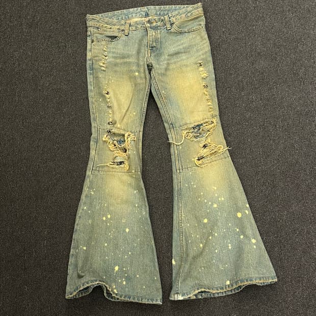 26)If six was nine vintage MUD MAX 데님팬츠