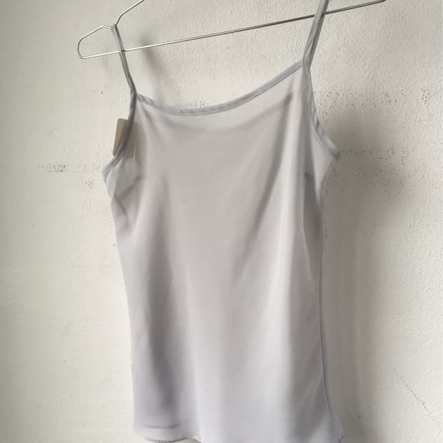 Silver mood see through sleeveless