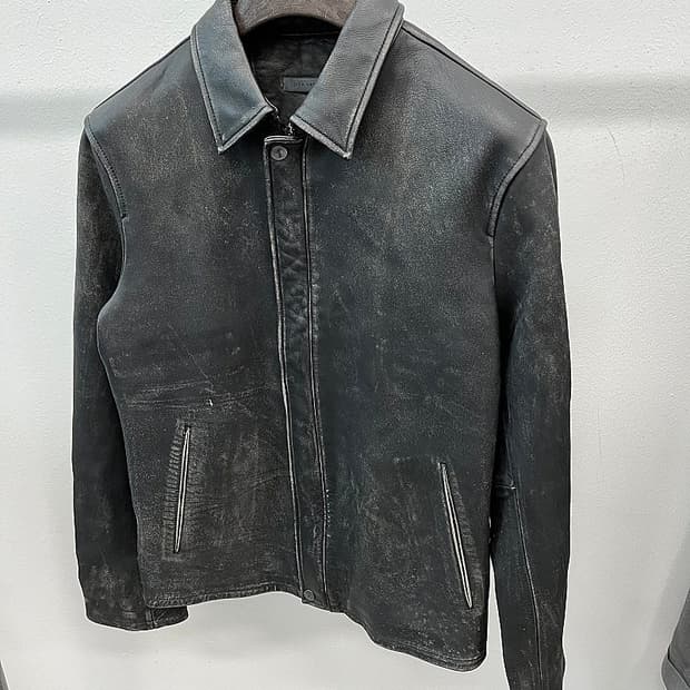 95) 존바바토스 24aw 가죽자켓 