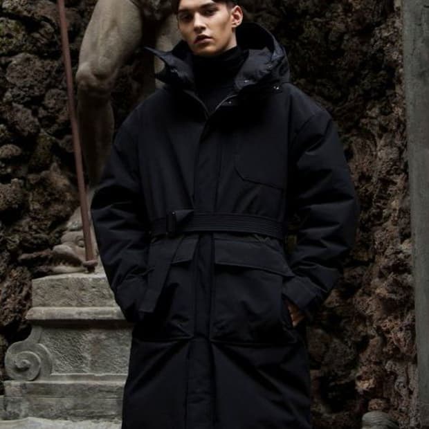 메종미네드 패딩 L