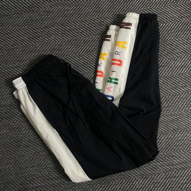 조던 스펠아웃 빅로고 나일론 우븐 트랙팬츠y 2755