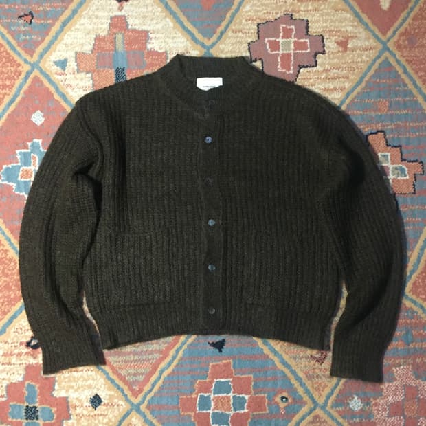 서피스에디션 모헤어 라운드 카디건