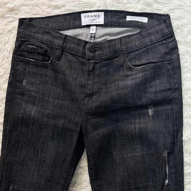 [프리미엄 디스트로이드] FRAME Denim 'Le Skinny de