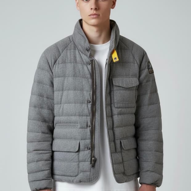 파라점퍼스 웨슬리 울 경량패딩