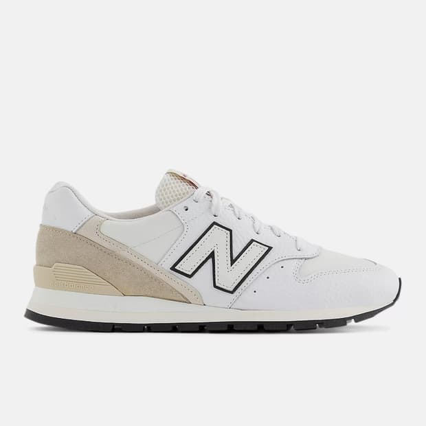 뉴발란스 x 에임레온도르 USA 996 화이트 레더