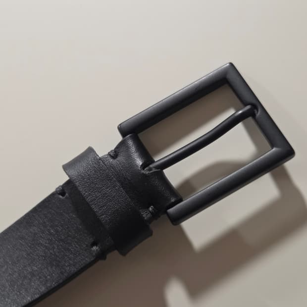 Cos 코스 매트 토널 레더 벨트 가죽 벨트