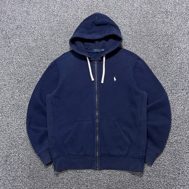 Name : 폴로 랄프로렌 시그니처로고 네이비컬러 후드집업 :) 