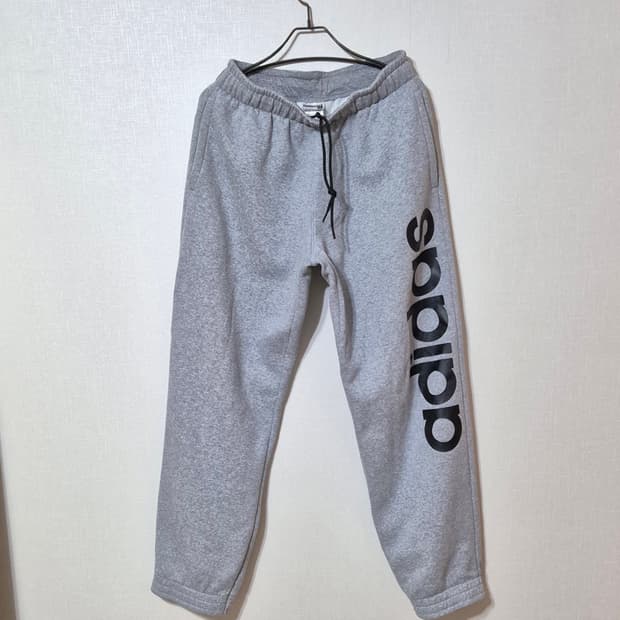 아디다스 빅로고 조거팬츠