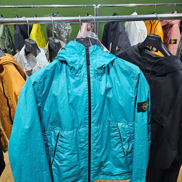 스톤아일랜드 멤브라나 3L-TC 후드 자켓