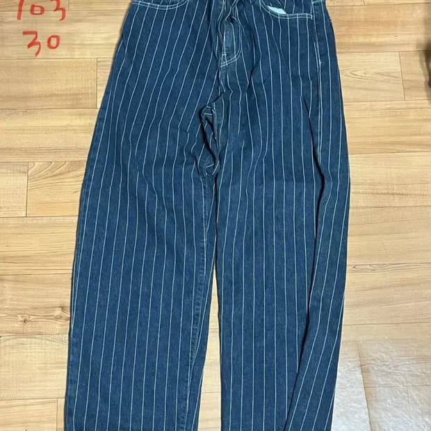 칼하트 오를리앙 스트라이프 데님팬츠 30