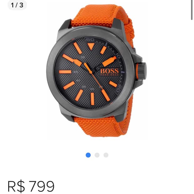 휴고보스 오렌지컬러 시계 팝니다