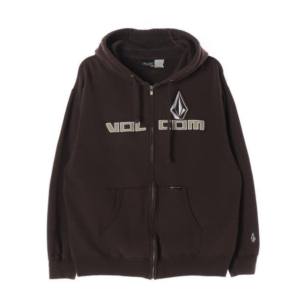 VOLCOM 스톤 로고 후드집업 M