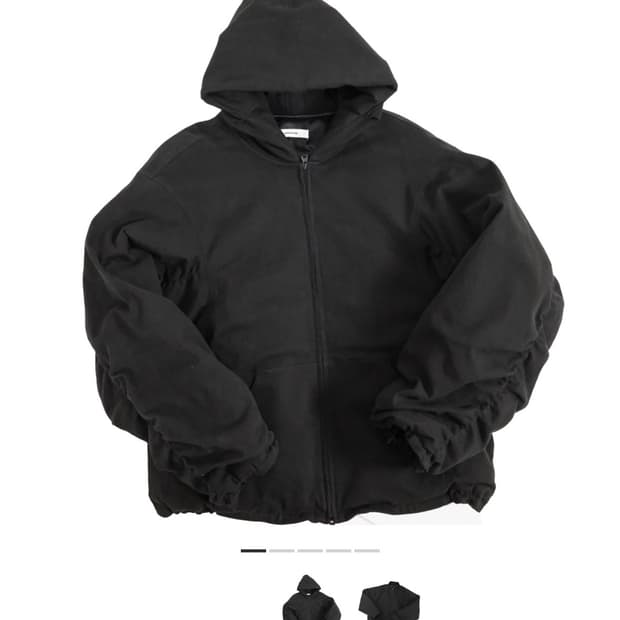 논노드 셔링 봄버 블랙 1사이즈