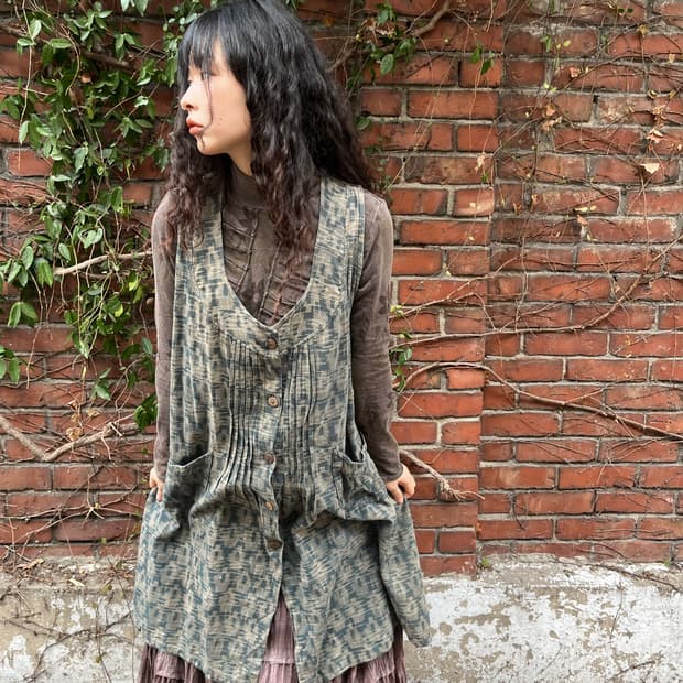 빈티지 히피무드 레이어드 원피스