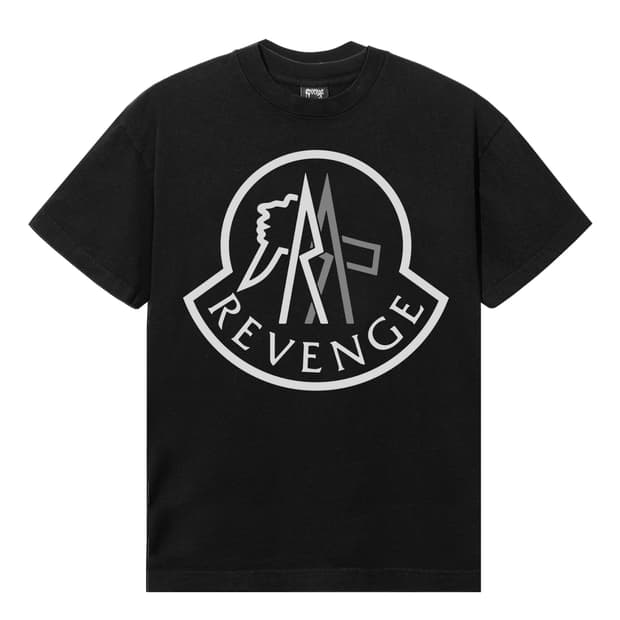 [M] revenge 리벤지 디자이너 티셔츠 반팔 블랙