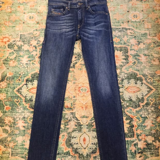 디젤 디스트럭트 슬림 핏 진