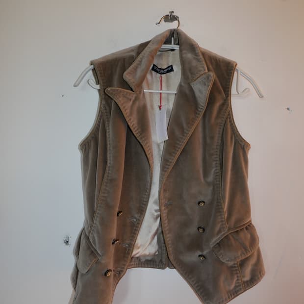 Dolce & Gabbana early 2000s vest