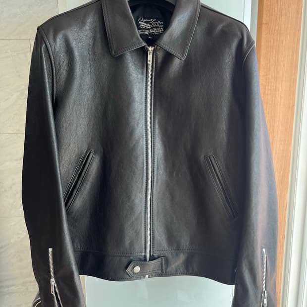 딤스킨 / 모리스 베지터블 램스킨 가죽자켓 / xl