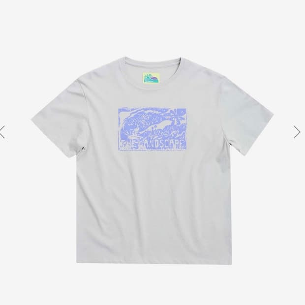 999휴머니티 WAVE COAST HALF TEE (GREY) 3사이즈