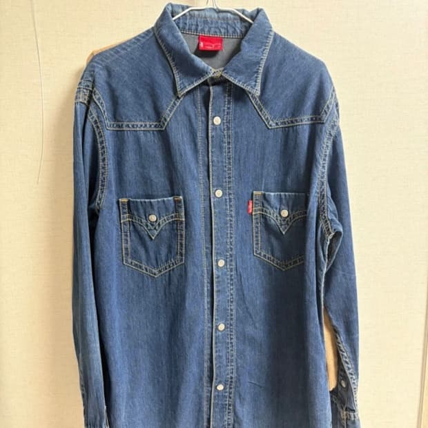 리바이스 TYPE 1 데님셔츠 (XL)