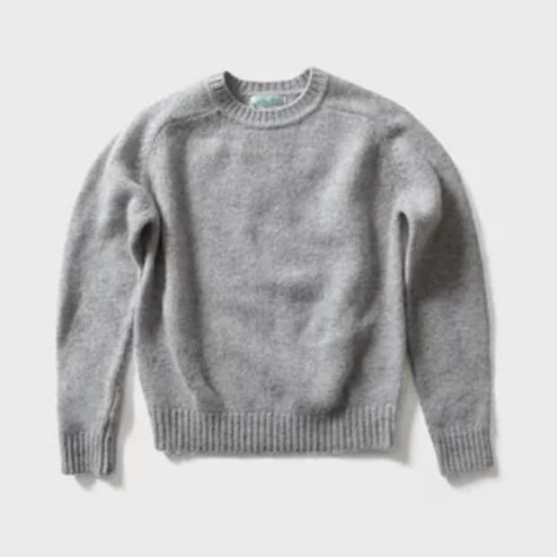 토마스모어 TF3-SW01 새들 라운드 니트 L