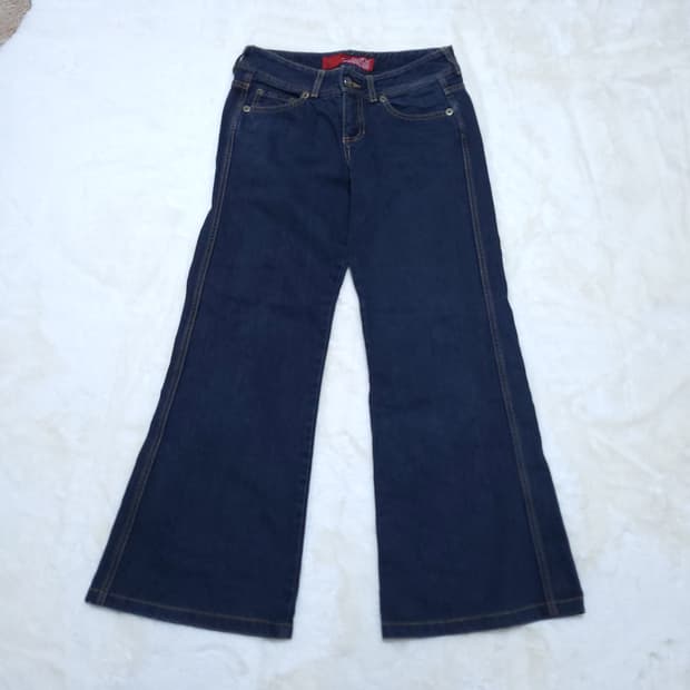 게스 여성 부츠컷 청바지 26인치 0227  뽀샤샤