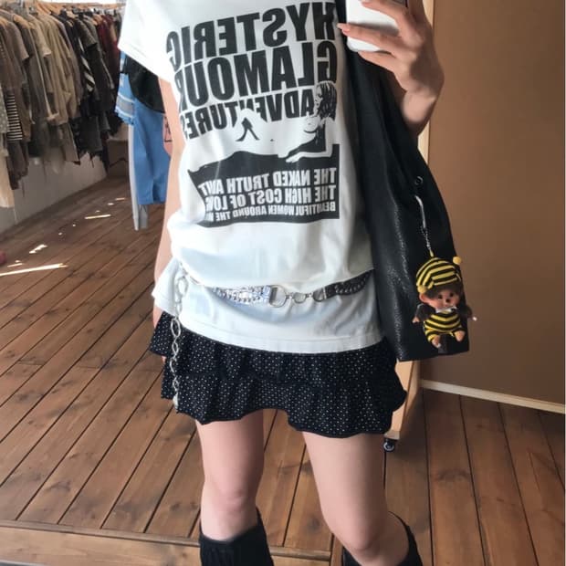 히스테릭글래머 히스걸 반팔티