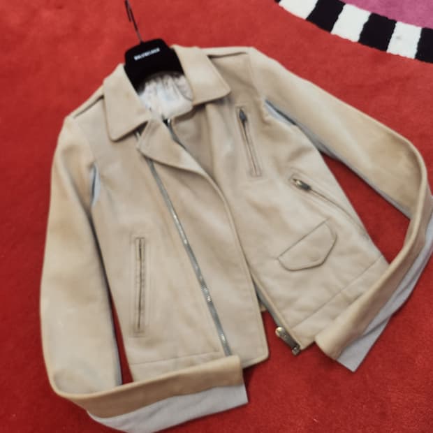 릭오웬스 가죽자켓 새제품 