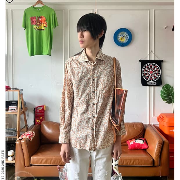 Old Paul Smith Floral Western Shirt