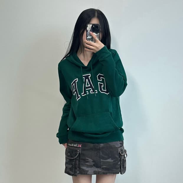 Gap 갭 그린 후드티