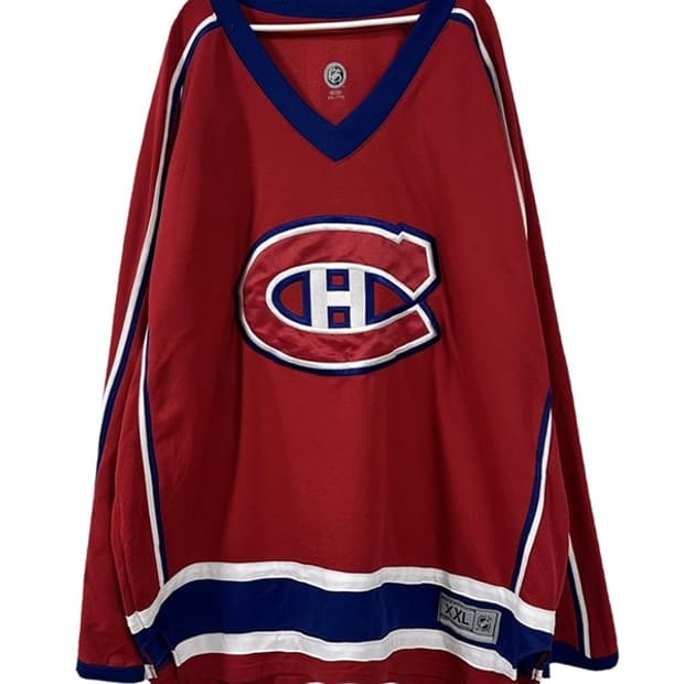 [XXL] CCM 90s 빈티지 몬트리올캐나디언스 NHL하키저지