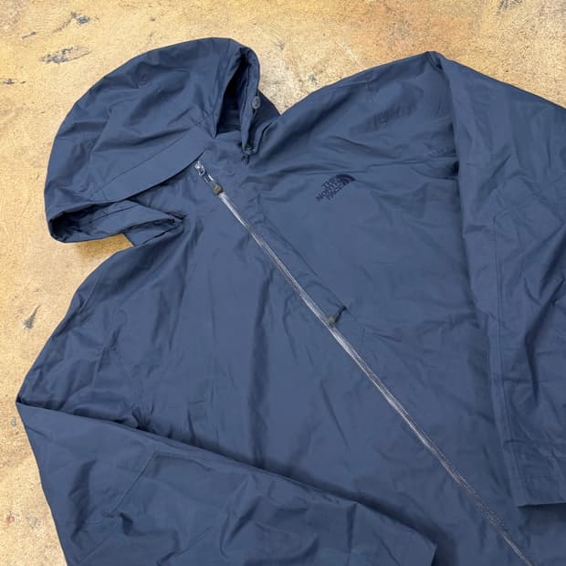 [정품/2XL] 노스페이스 바람막이 네이비 후드 자켓 b15