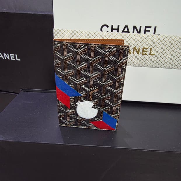 {클로젯}[마카쥬]고야드 그르넬 여권 지갑 블랙탄