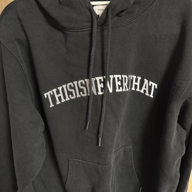 디스이즈네버댓 후드티 s