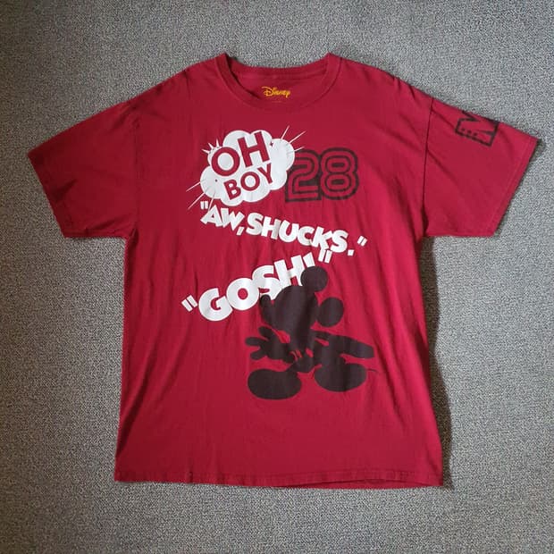 디즈니 미키 마우스 티셔츠 no.55