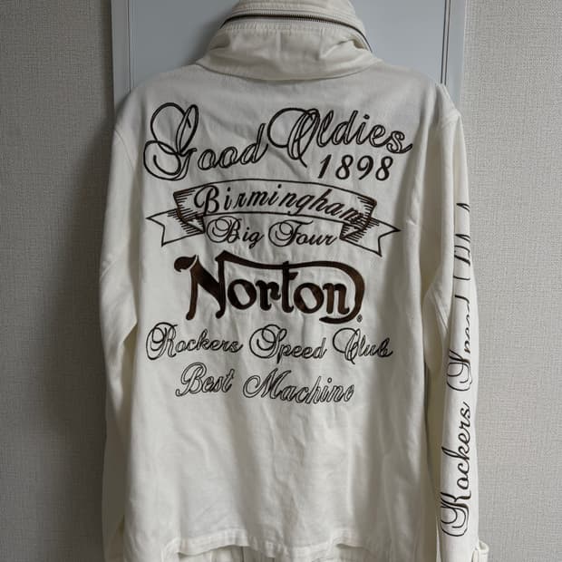 norton vintage high neck  jacket 