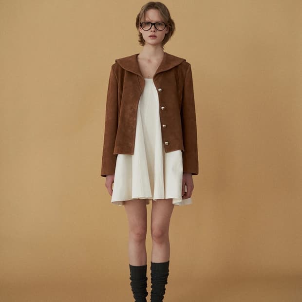 스무드무드 American Cow Suede Sailor Jacket