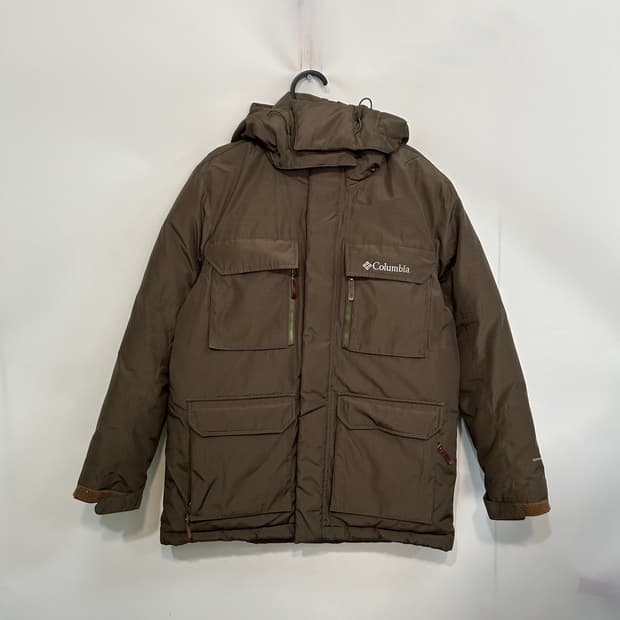 컬럼비아 남성 옴니히트 발열 구스다운 패딩 100