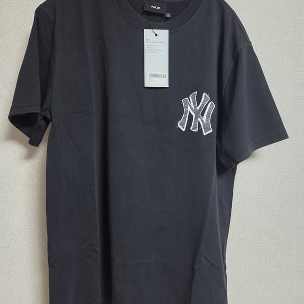 MLB 뉴욕 양키스 블랙 반팔 티셔츠