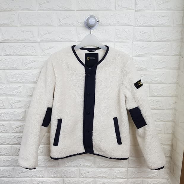 내셔널지오그래픽 후리스 자켓 S여성55 (말레이맥 라운드 뽀글이 플리스)